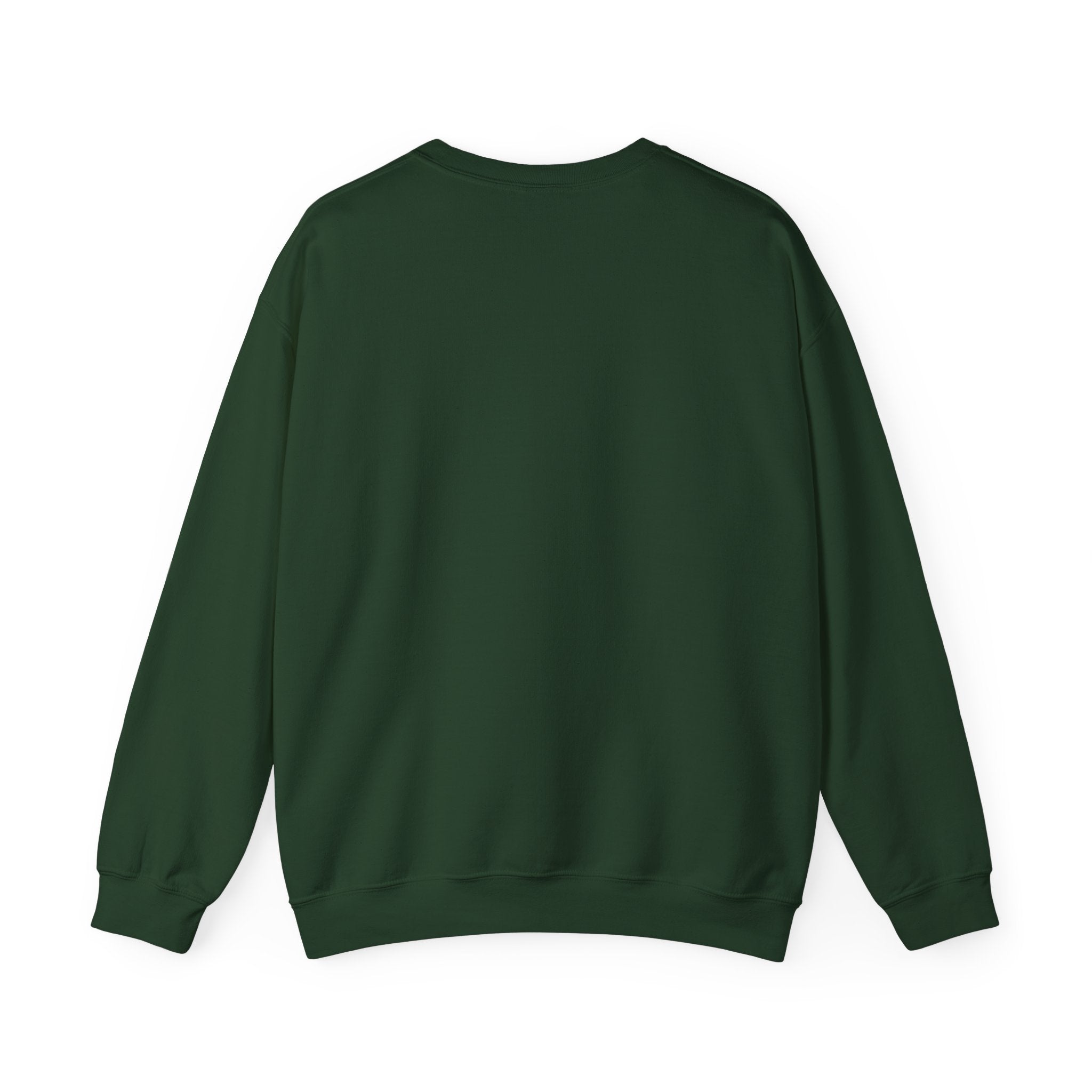 White Heart Crewneck Sweatshirt | #Hashtag 100% Loved