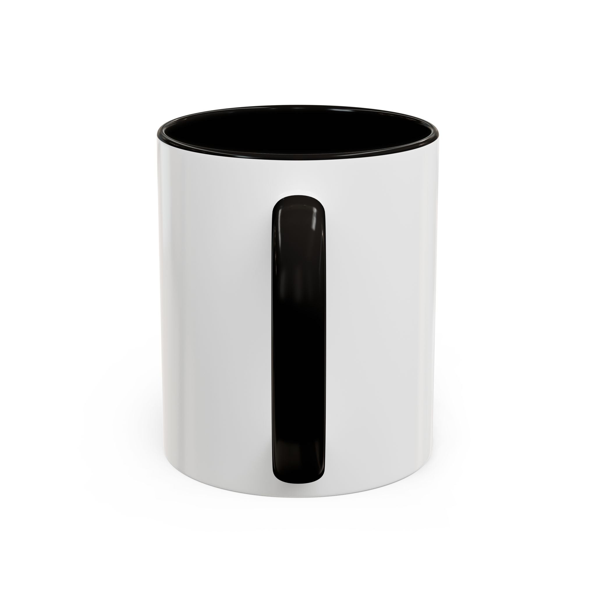 Hashtag 100% Loved Heart Mug — Color Accent Coffee Cup (11oz/15oz)
