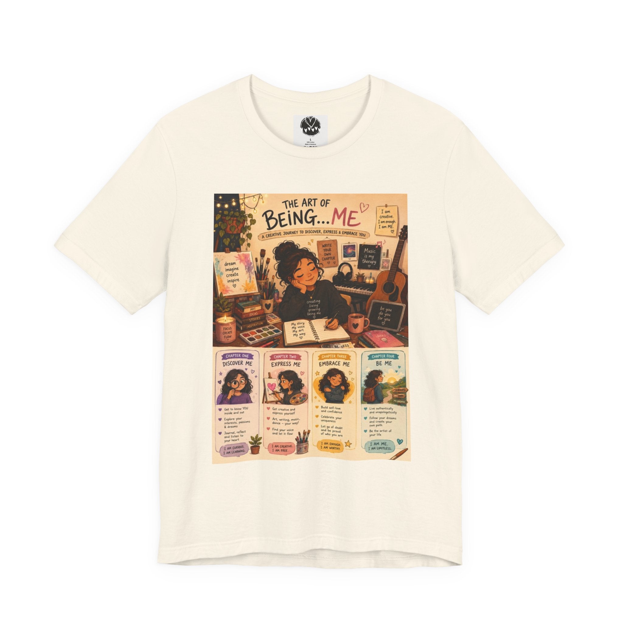 Gentle Heart Tee | Soft #Hashtag 100% Loved T-Shirt