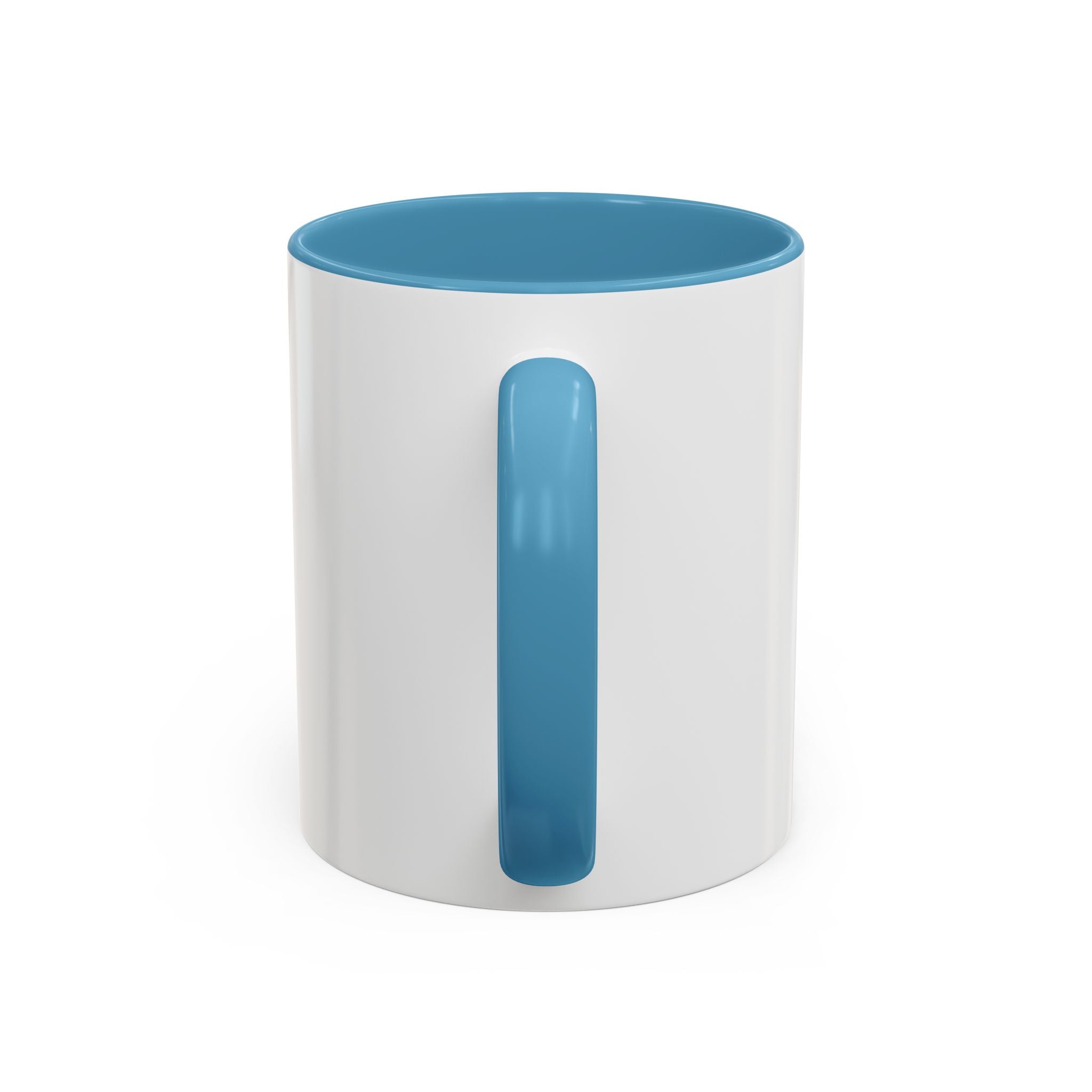 100% Loved Accent Coffee Mug — #Hashtag Heart Design (11/15oz)