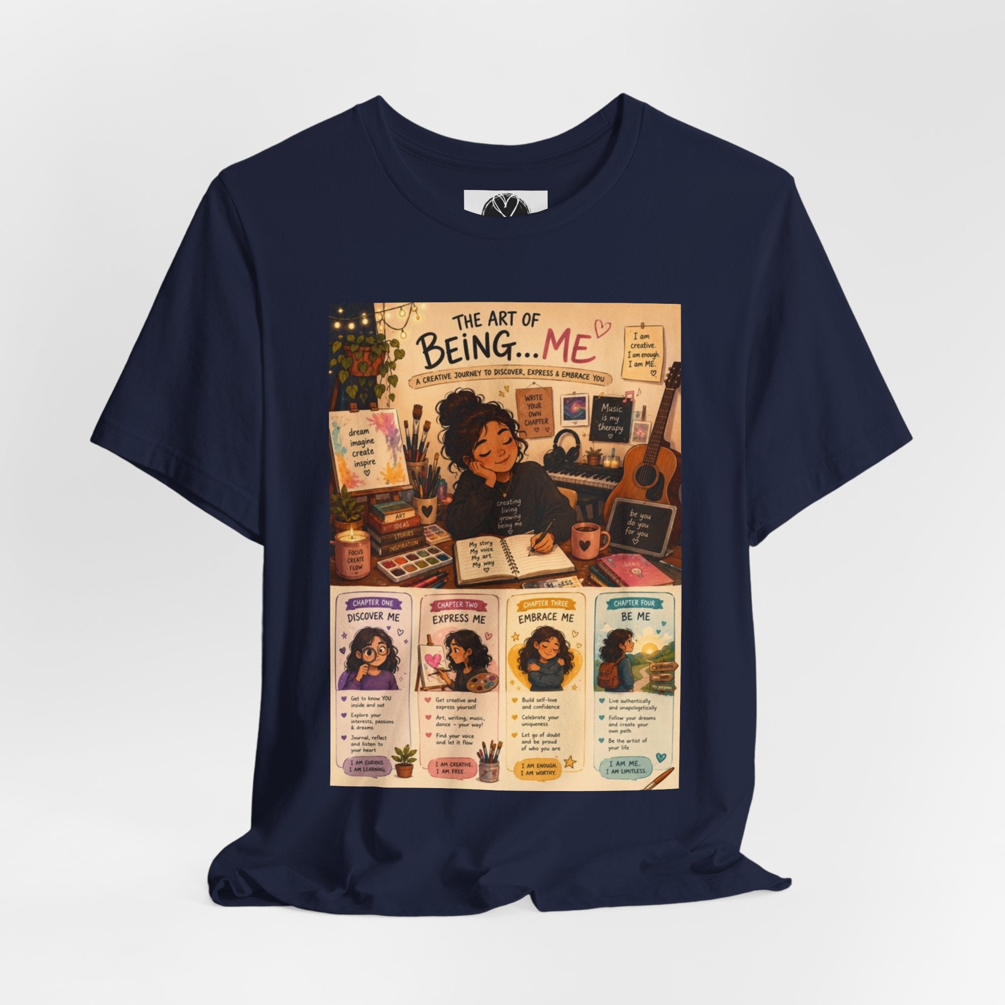 Gentle Heart Tee | Soft #Hashtag 100% Loved T-Shirt