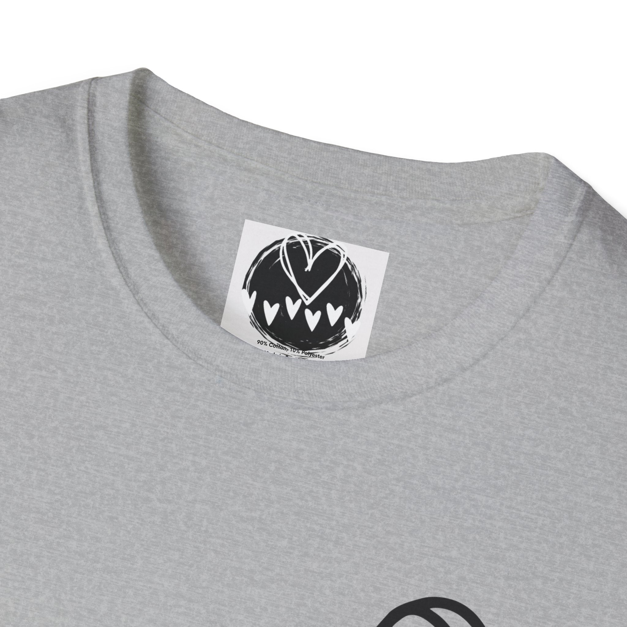 100% Loved T-Shirt — Minimal #Hashtag Love Graphic Tee