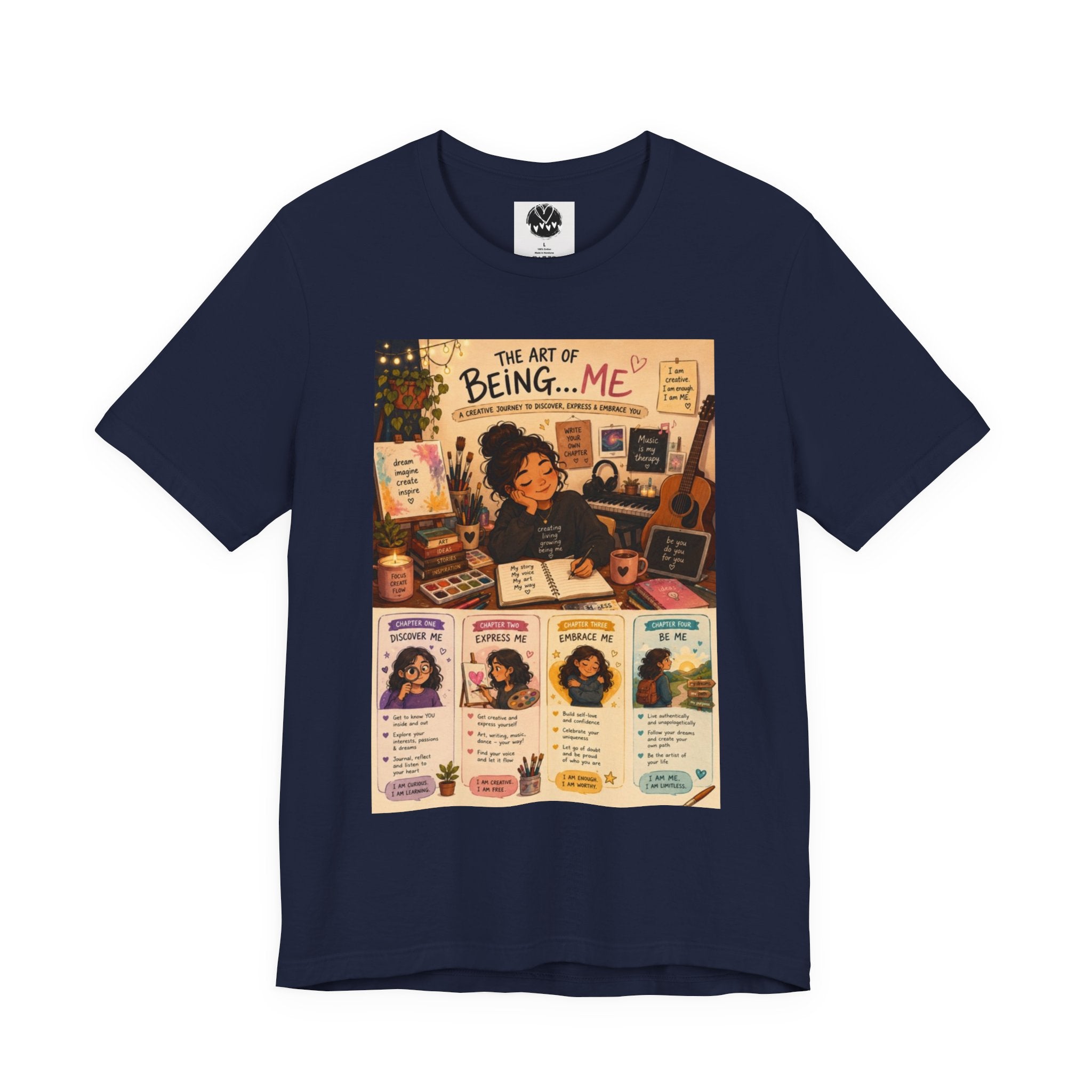 Gentle Heart Tee | Soft #Hashtag 100% Loved T-Shirt