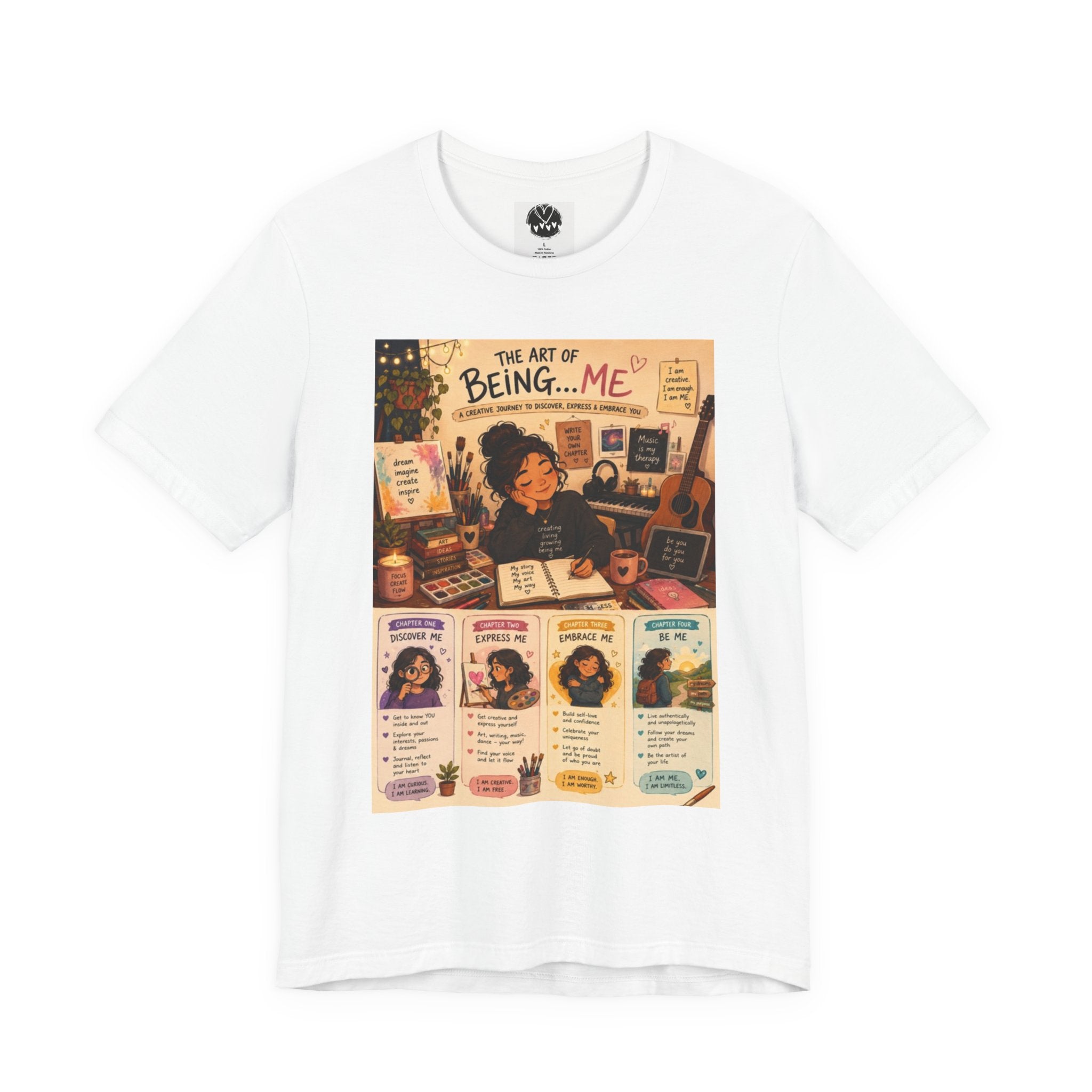 Gentle Heart Tee | Soft #Hashtag 100% Loved T-Shirt