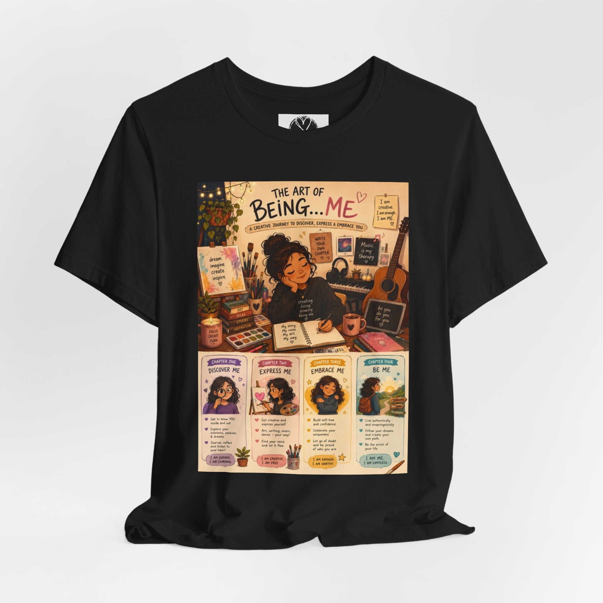 Gentle Heart Tee | Soft #Hashtag 100% Loved T-Shirt