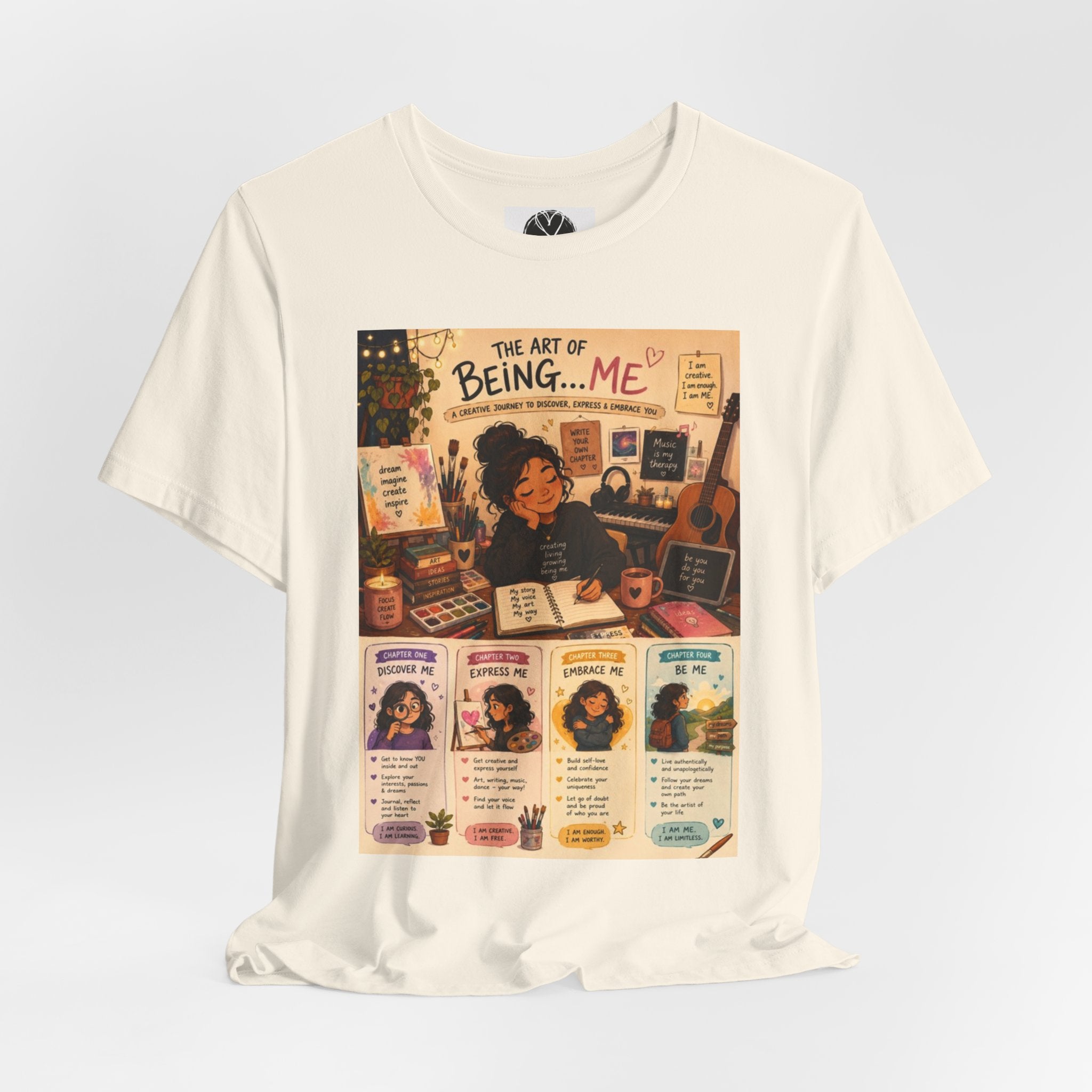 Gentle Heart Tee | Soft #Hashtag 100% Loved T-Shirt