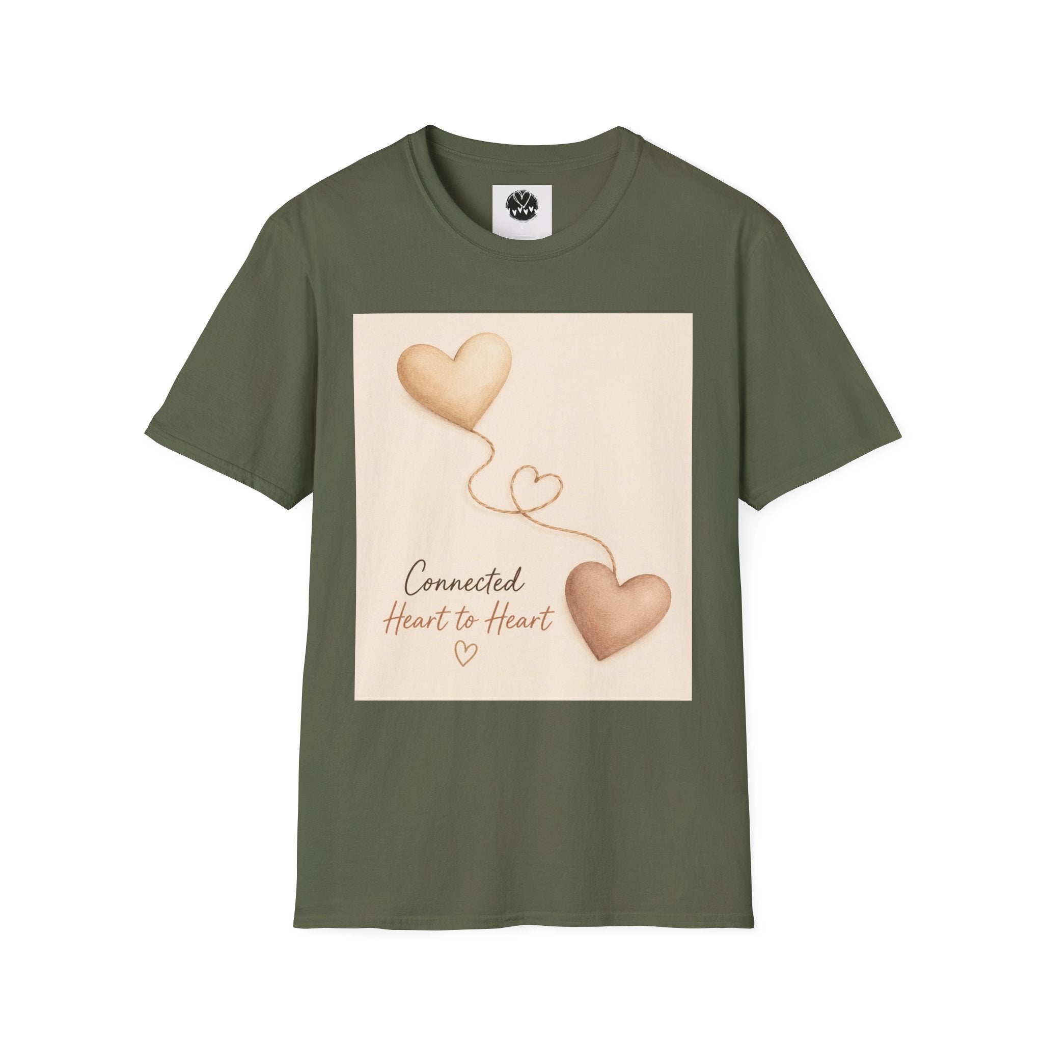 Connected Hearts heart design T-Shirt | love balloon illustration