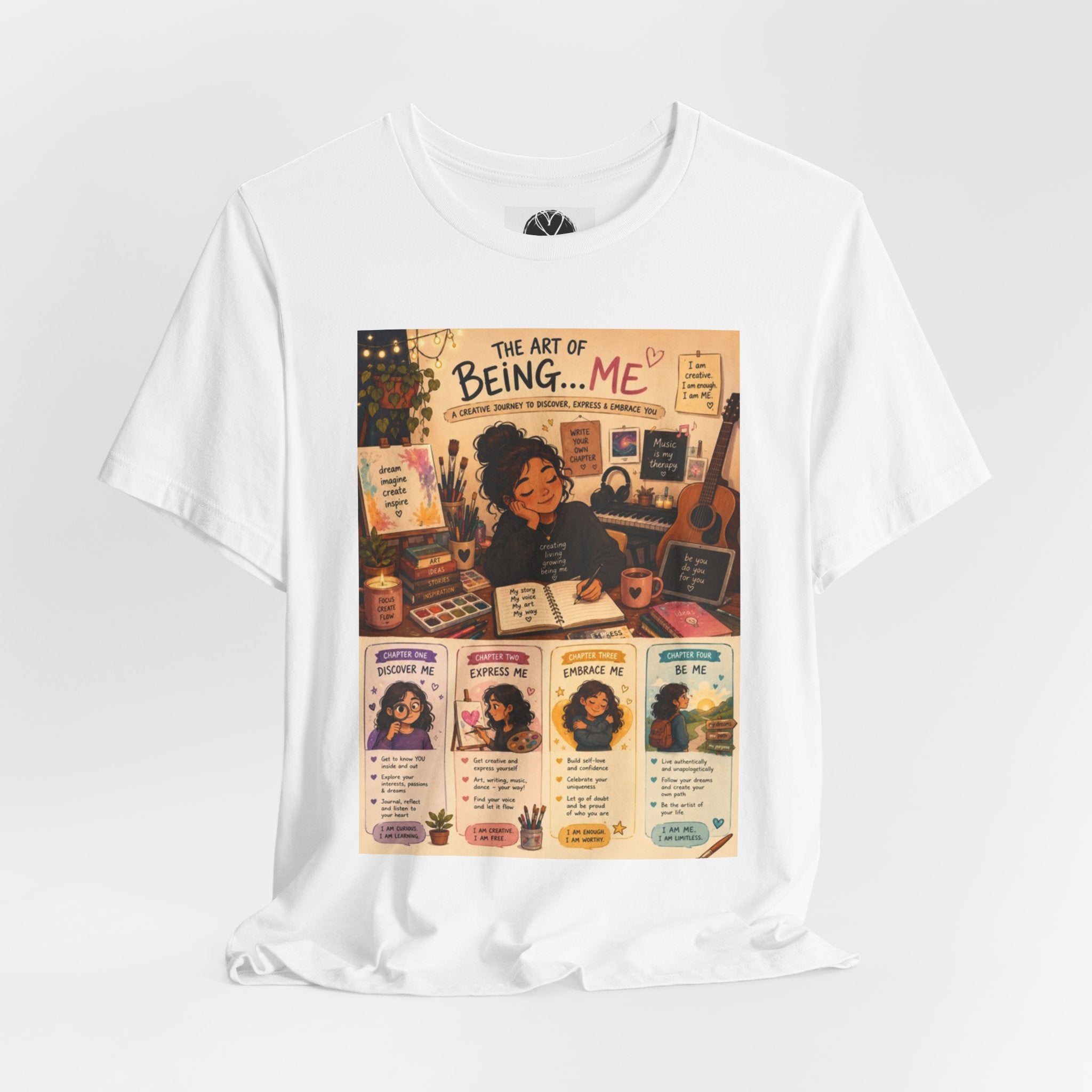Gentle Heart Tee | Soft #Hashtag 100% Loved T-Shirt