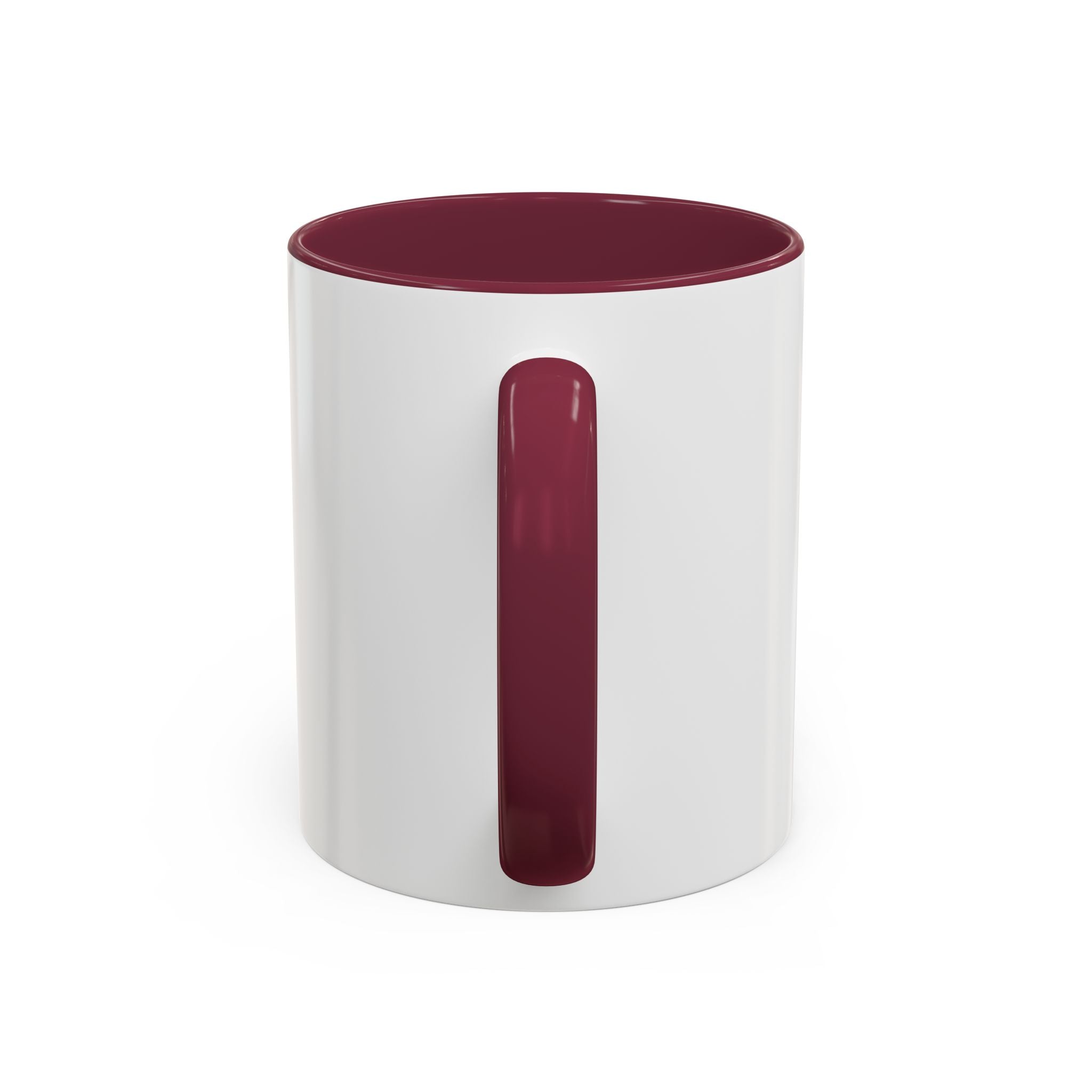 Hashtag 100% Loved Heart Mug — Color Accent Coffee Cup (11oz/15oz)