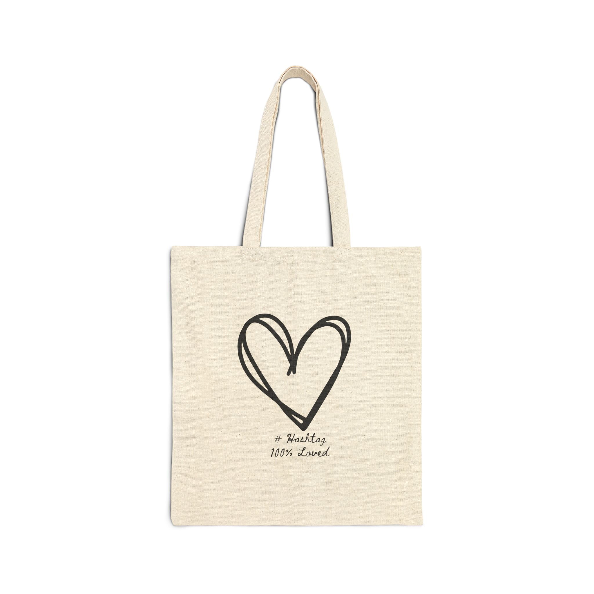 Boldness of Heart Tote Bag | 100% Loved Canvas Tote